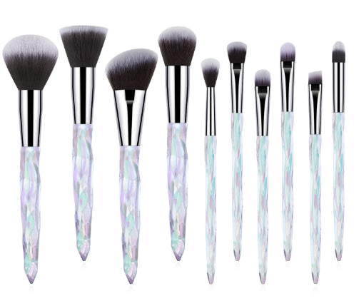 Kristall-Make-up-Pinsel-Set
