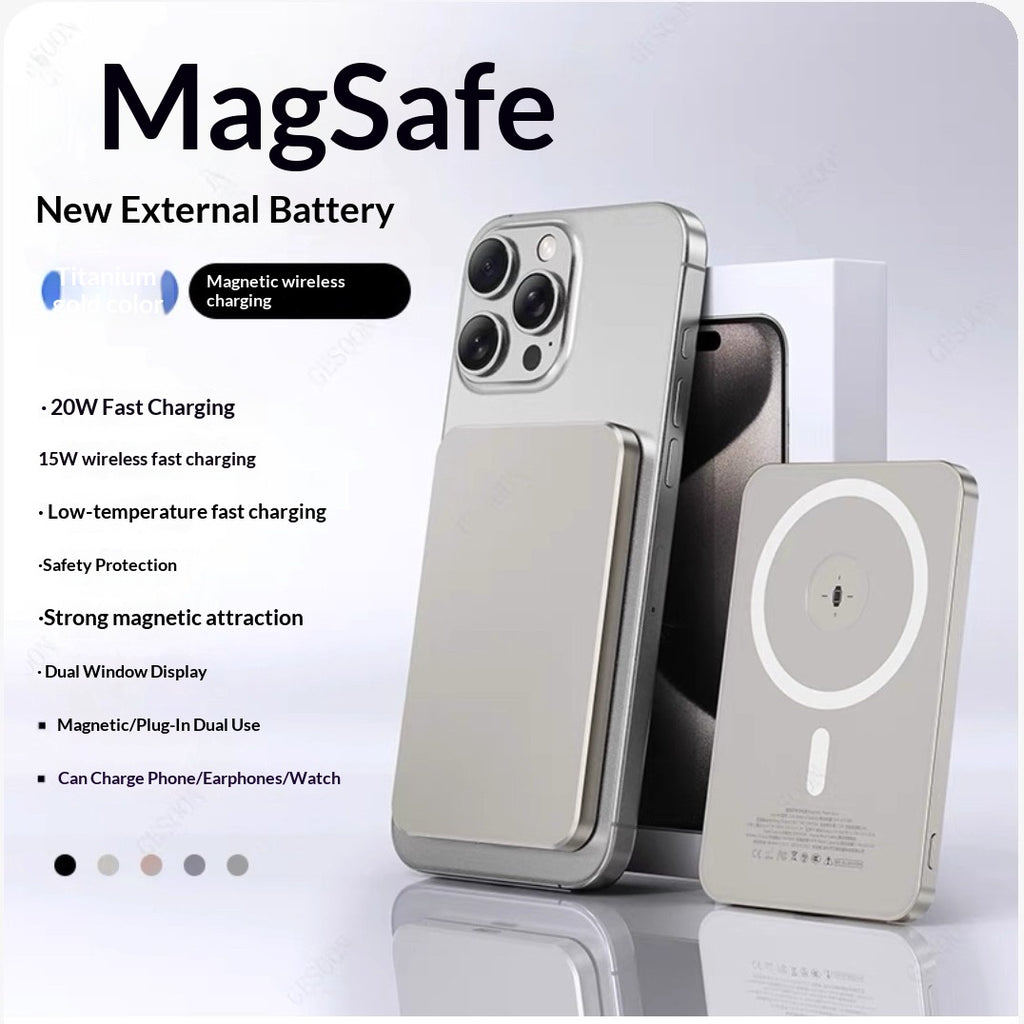 Magnetische Powerbank 10’000 mAh
