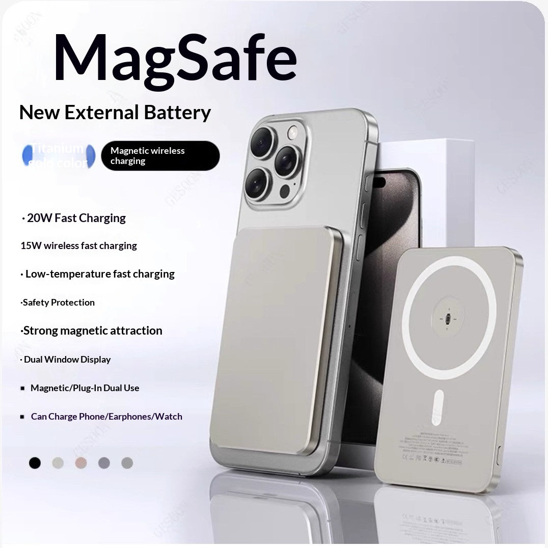 Magnetische Powerbank 10’000 mAh