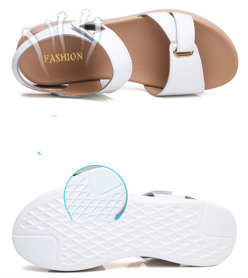 Sandalen mit mittlerem Absatz für Damen – Bild 2 | LuxeStyle