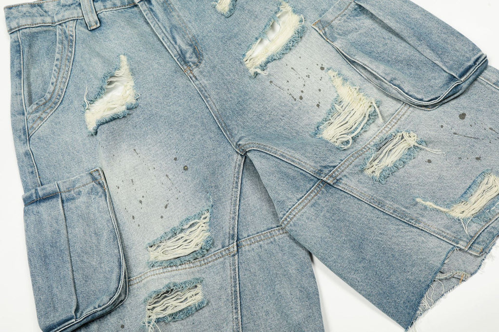 Vintage Ripped Jeans