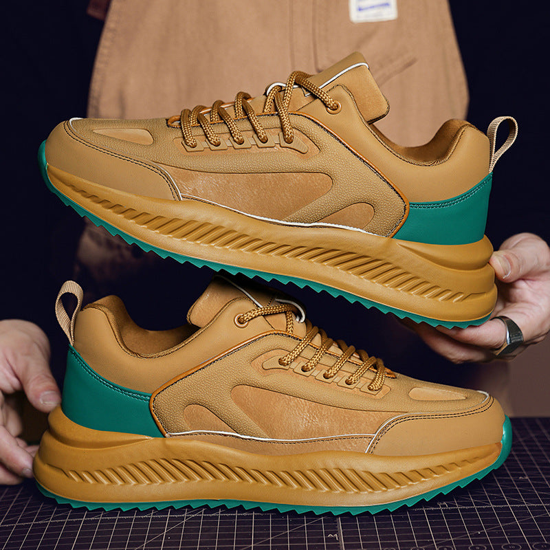 Leichte Casual Sneaker mit Plateau-Sohle
