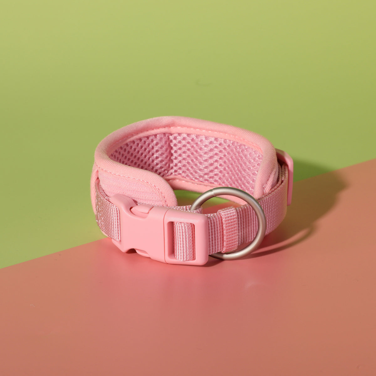 Hundegeschirr-Set aus Cord, Rosa – Bild 10 | LuxeStyle