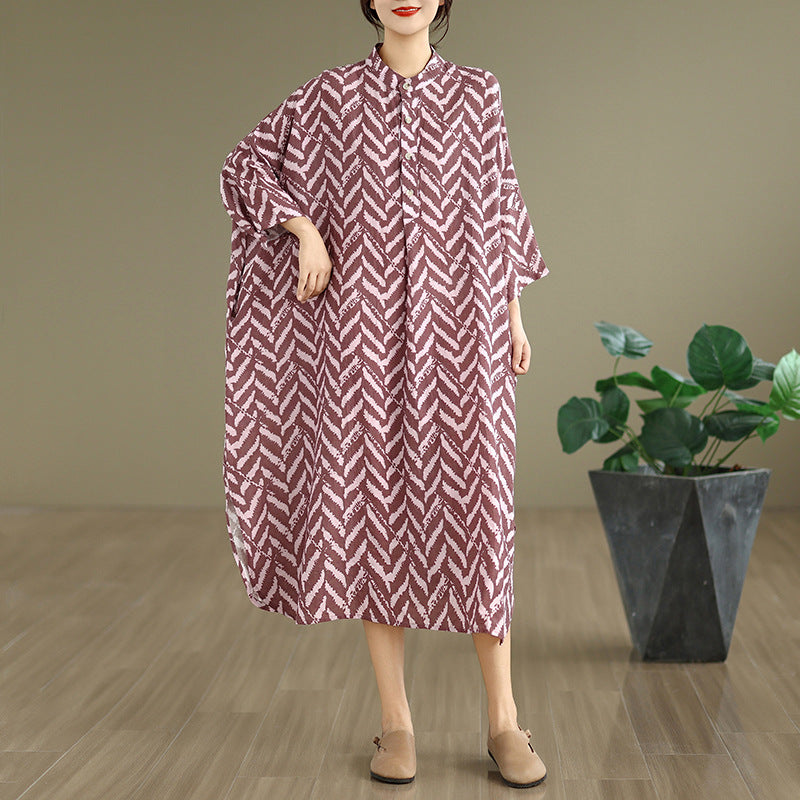Lange Sommerkleid mit weitem Rock – Bild 2 | LuxeStyle