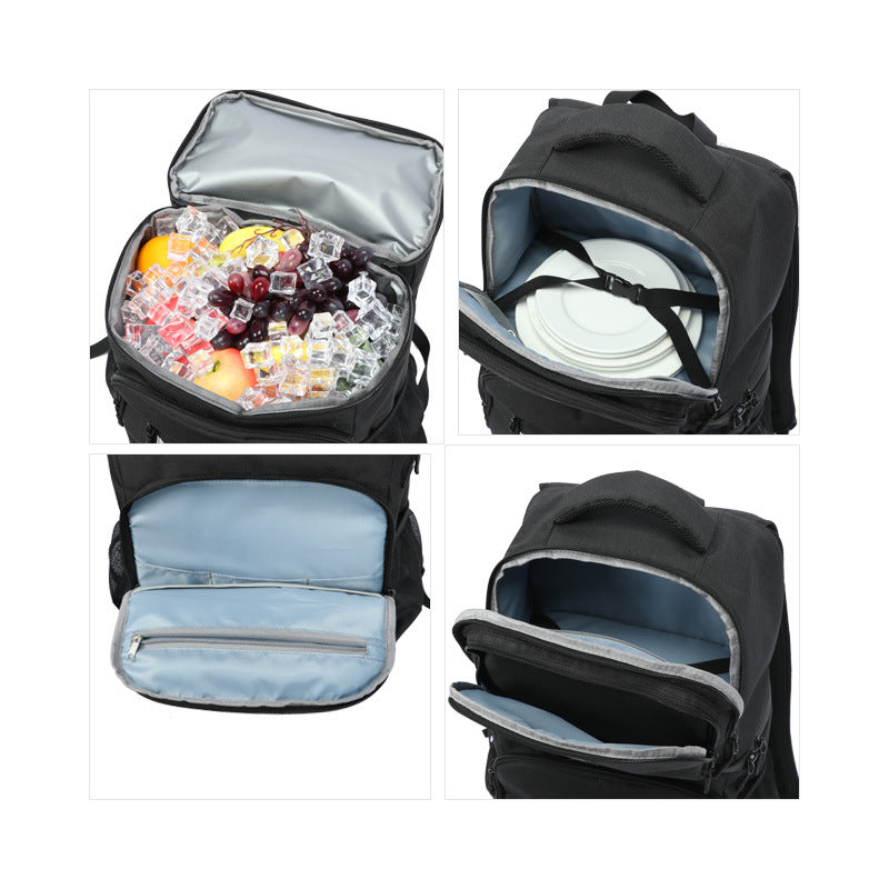 Wasserdichte Picknick- und Weinrucksack mit 32 l | LuxeStyle