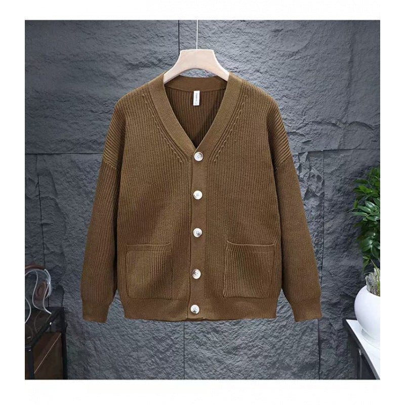 Casual Herren-Cardigan im Erwachsenenstil