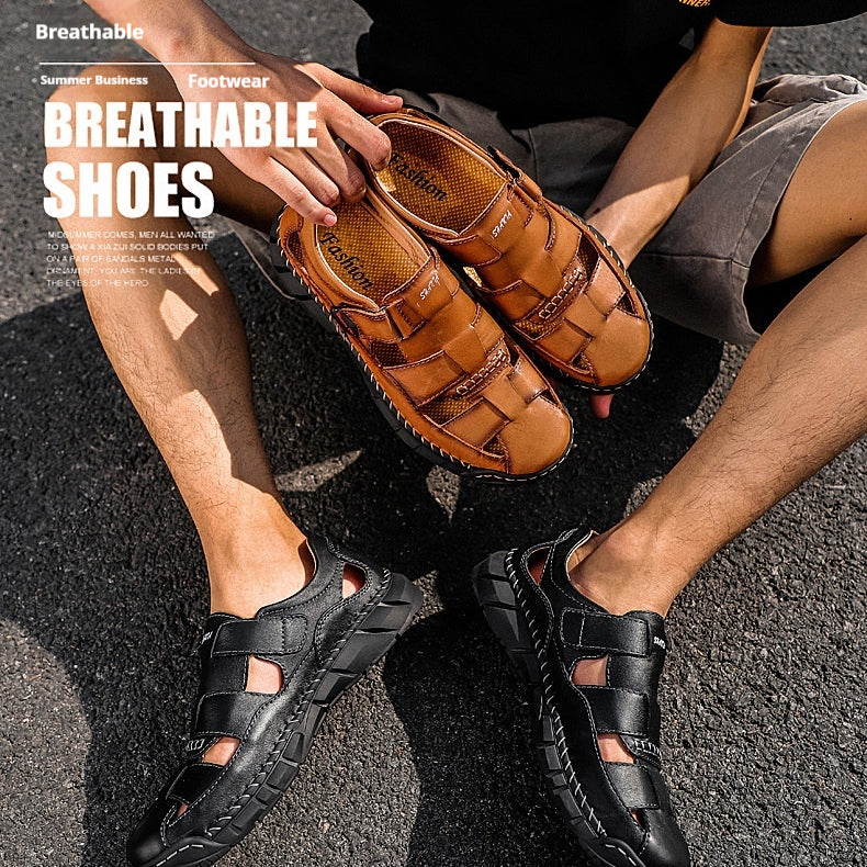 Herren Sandalen mit Klettverschluss