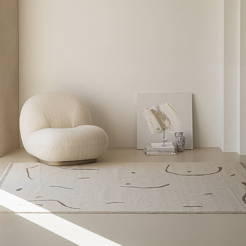 Dicker Teppich für Schlafzimmer im Japan-Korea-Stil