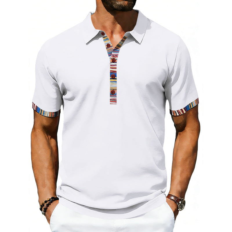 Polo-Shirt mit Revers und Kontrastfarbe – Bild 12 | LuxeStyle