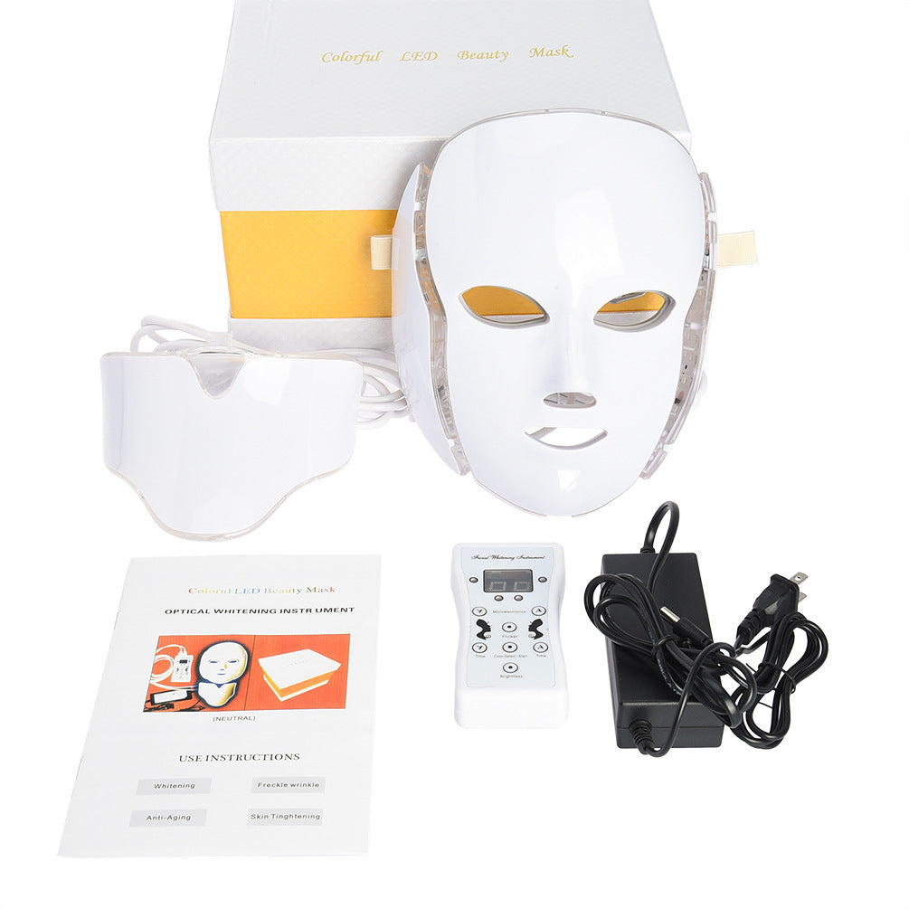 7-Farben LED Lichttherapie Maske – Ansicht 3