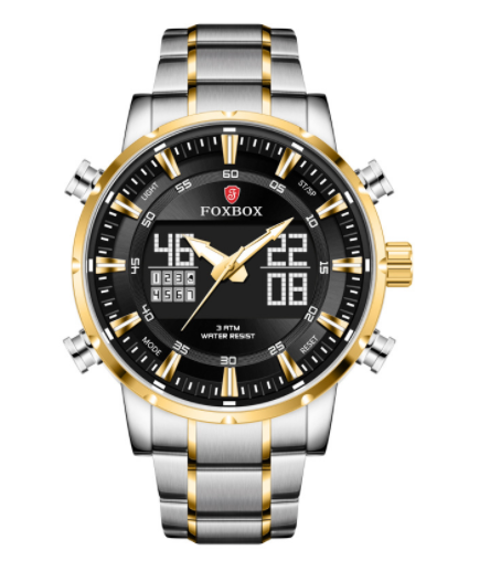 Herren Sportuhr mit Dual-Display – Bild 2 | LuxeStyle