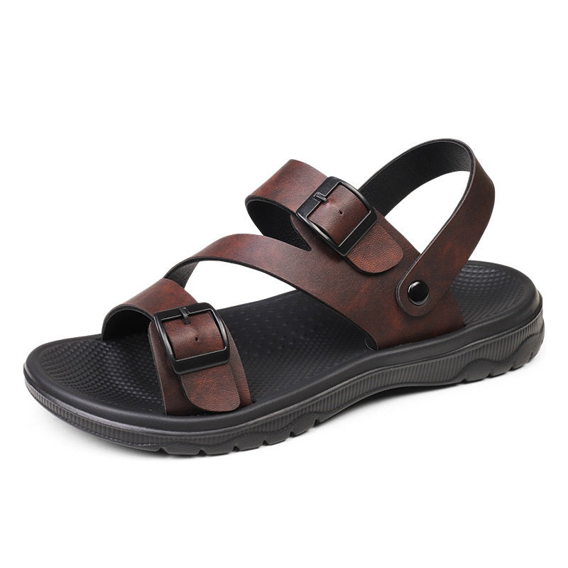 Herren-Sandalen mit offener Spitze – Bild 3 | LuxeStyle