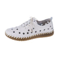 Sandalen mit hohlen Zehen, schwarzer PU – Bild 7 | LuxeStyle