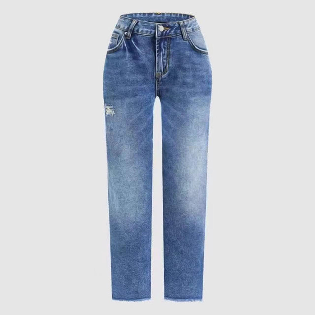 Schlanke Jeans, navyblau
