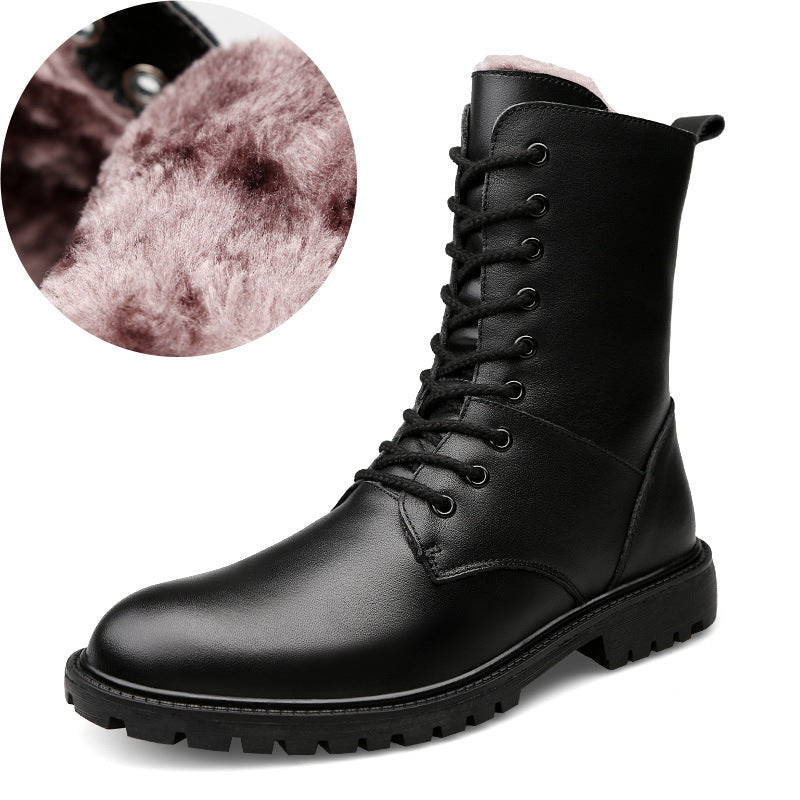 Winterstiefel für Herren, gefüttert
