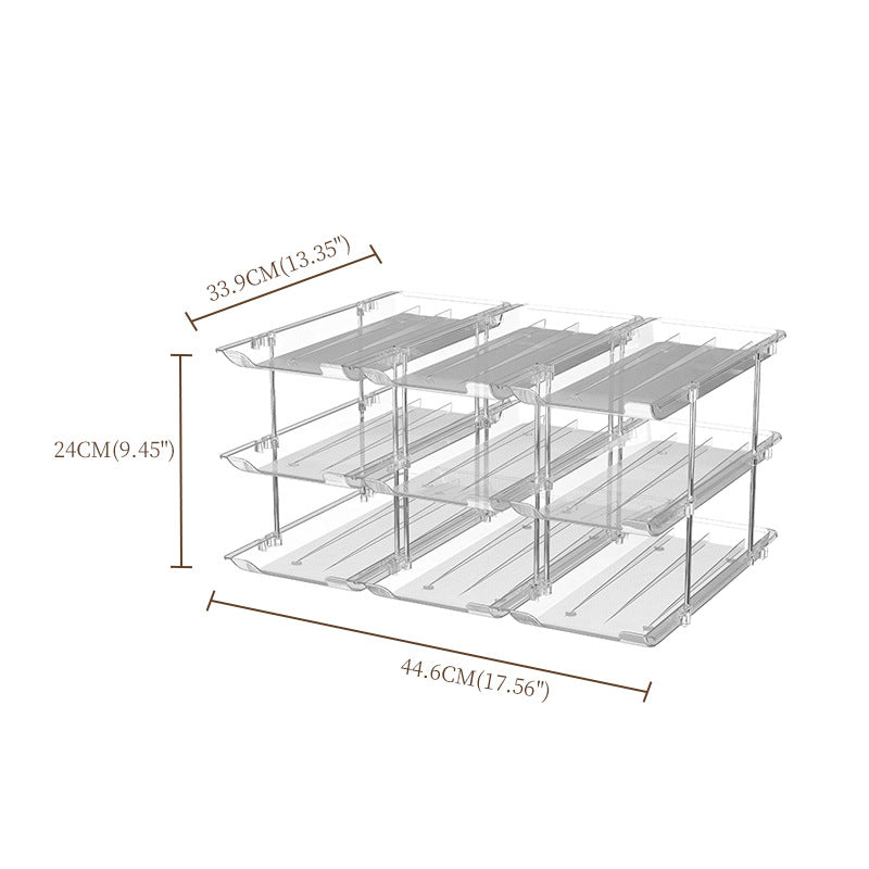 Stapelbares Dosenregal, transparent – Bild 7 | LuxeStyle