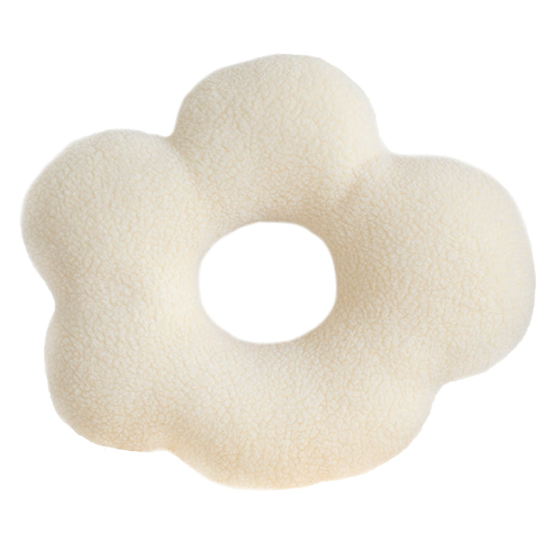 Geometrisches Lamm-Samt Kissen – Bild 6 | LuxeStyle