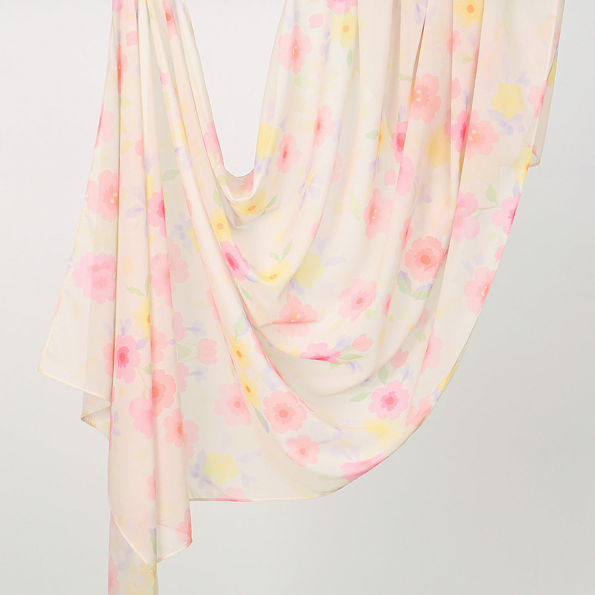 Bunter Chiffonschal – 180×70 cm – Bild 15 | LuxeStyle