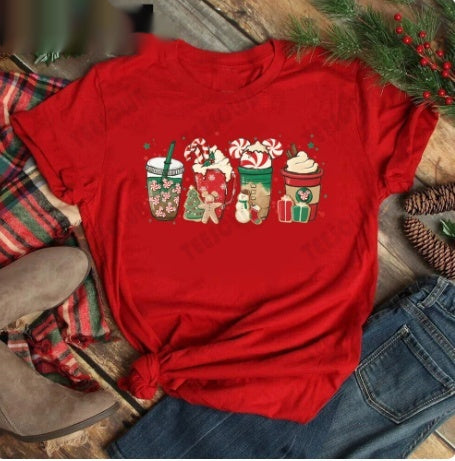 Merry Christmas T-Shirt für Damen