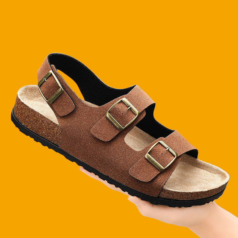 Herren Outdoor-Sandalen mit rutschfester Sohle