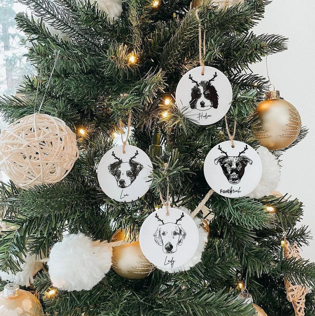 Porzellan-Pendant mit personalisiertem Tierporträt – Bild 2 | LuxeStyle