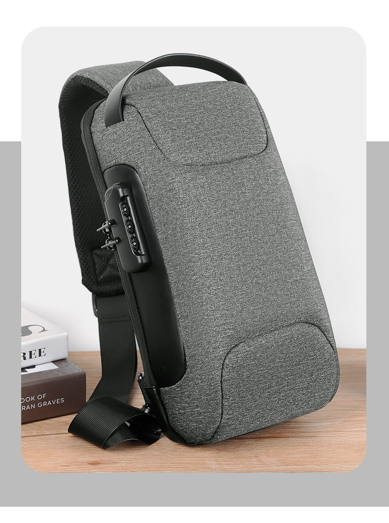 Motorrad Herren-Brusttasche aus Oxford-Stoff