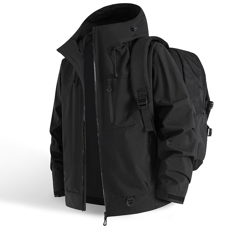 Taktische Outdoor-Jacke für Herren mit Kapuze