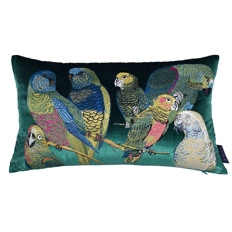 Papagei Samt-Kissen – Bild 11 | LuxeStyle
