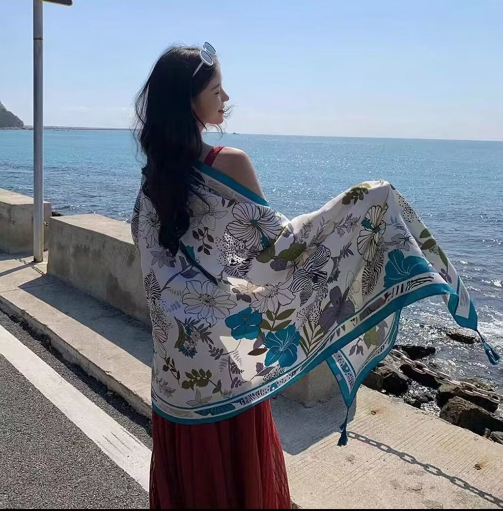 Ethno-Strandtuch mit vielseitigem Design