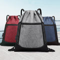 Wasserdichter Oxford-Stoff Turnbeutel-Rucksack – Bild 1 | LuxeStyle