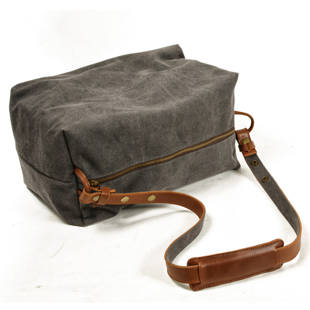Retro Canvas Schultertasche für Herren