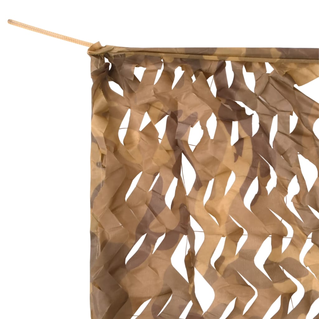Tarnnetz mit Aufbewahrungstasche, Sandfarben
