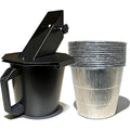 Ölauffang mit 15 Einweg-Aluminiumfolie-Behältern | LuxeStyle
