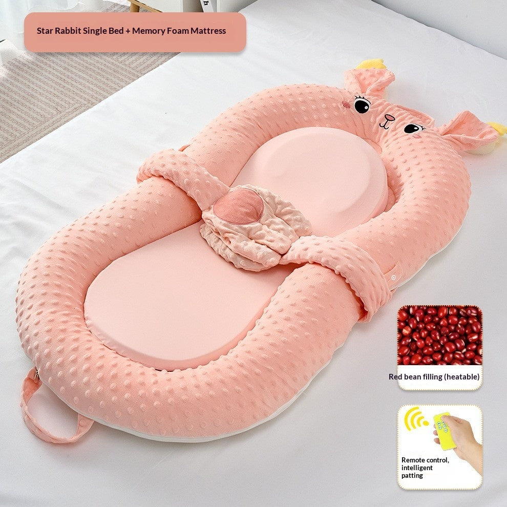 Neigbare Baby-Schlafunterlage mit Tiermotiven