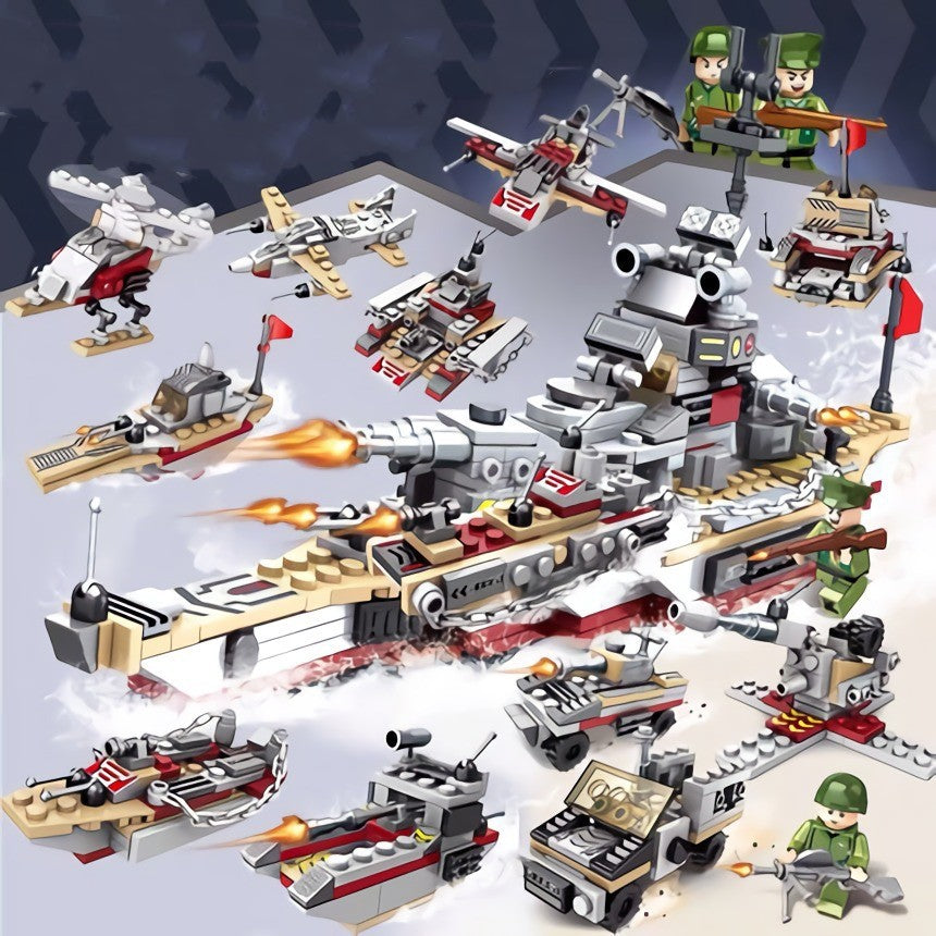 Militär Puzzle Bausteine (800+ Teile) – Bild 14 | LuxeStyle