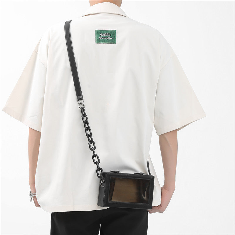 Herren Umhängetasche mit Magnetverschluss – Bild 5 | LuxeStyle