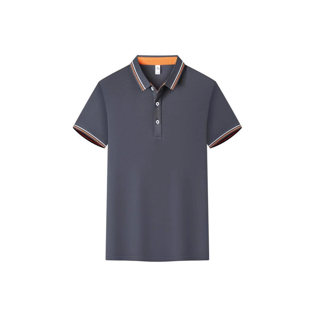 Polo-Shirt aus Baumwollmischung mit Kragen – Bild 8 | LuxeStyle