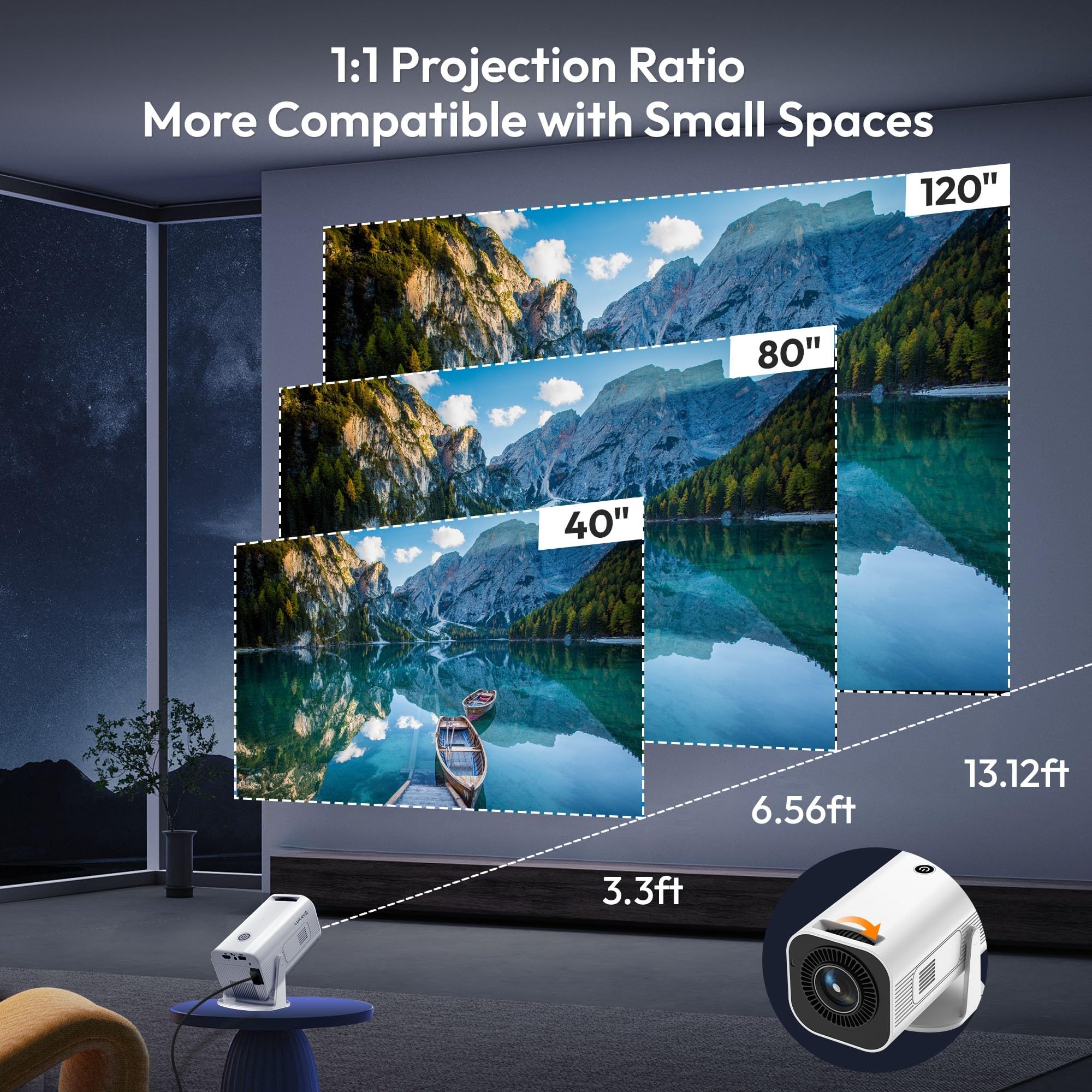 LED-Projektor «Lumina» · Stimmungslicht