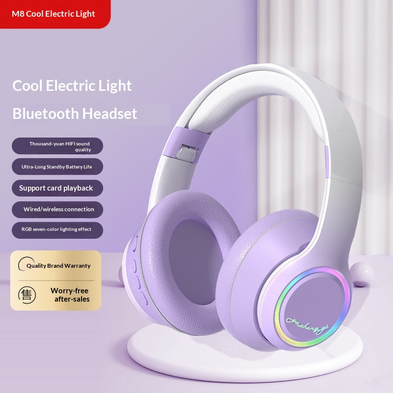 Over-Ear Bluetooth Kopfhörer mit Katzenohren