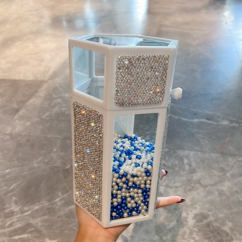 Glas-Aufbewahrungsbox mit Deckel für Kosmetik – Bild 3 | LuxeStyle