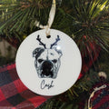 Porzellan-Pendant mit personalisiertem Tierporträt | LuxeStyle