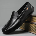 Atmungsaktive Slip-on Lederschuhe für Herren – Bild 8 | LuxeStyle