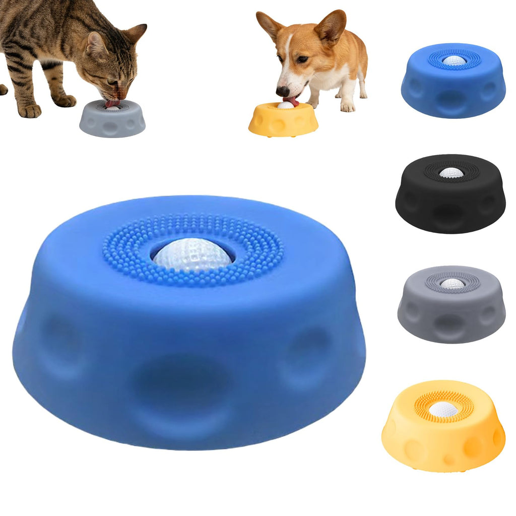 Leckschale mit Ball für Hunde
