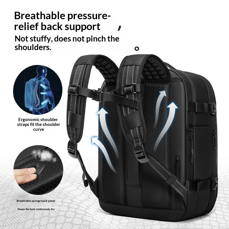 Vakuum-Kompressionsrucksack – Ansicht 6
