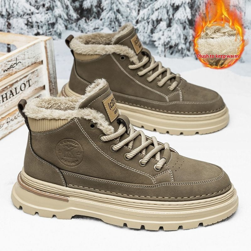 Herren Winterstiefel warm gefüttert