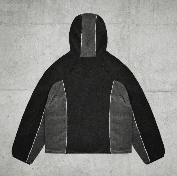 Y2K Fleece Hoodie für Herren