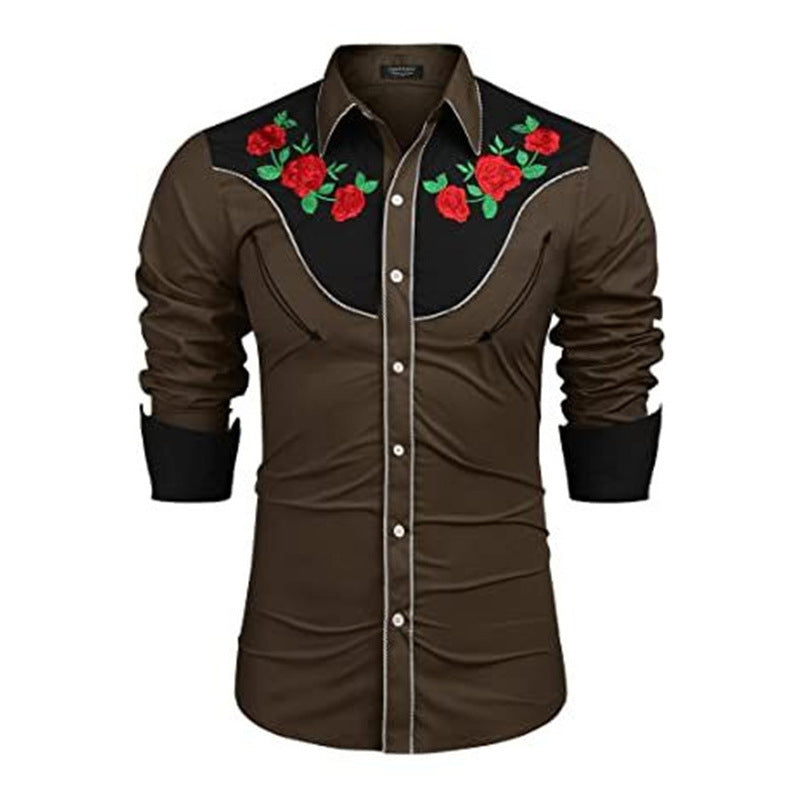 Hemd mit amerikanischem Western-Muster – Bild 7 | LuxeStyle