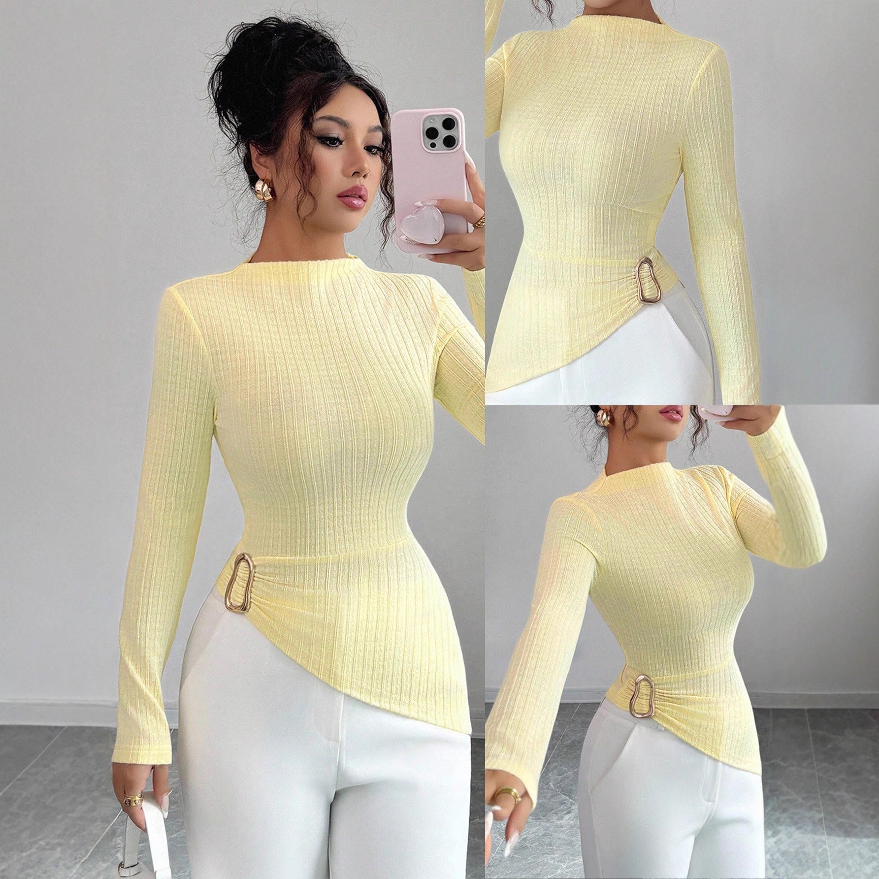 Elegantes Langarmshirt für Damen