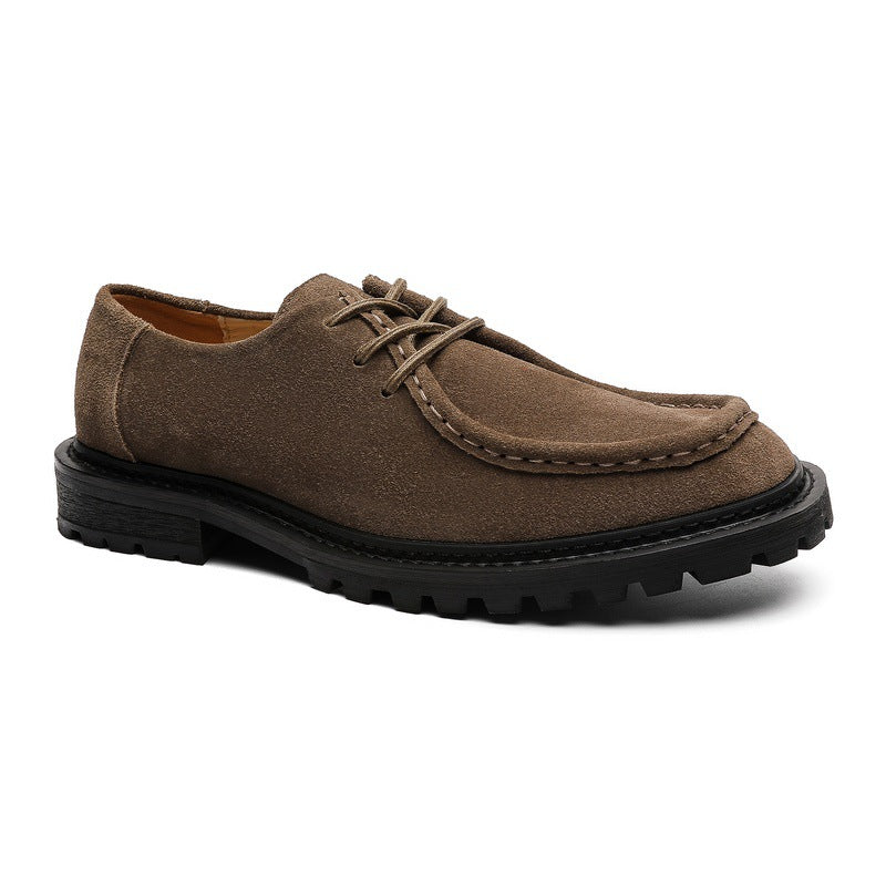 Retro-Sneaker mit dicker Sohle