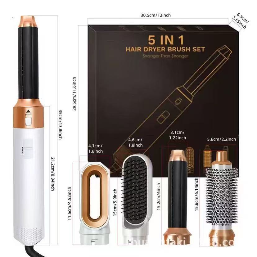 5-in-1 Warmluftstyler & Lockenstab